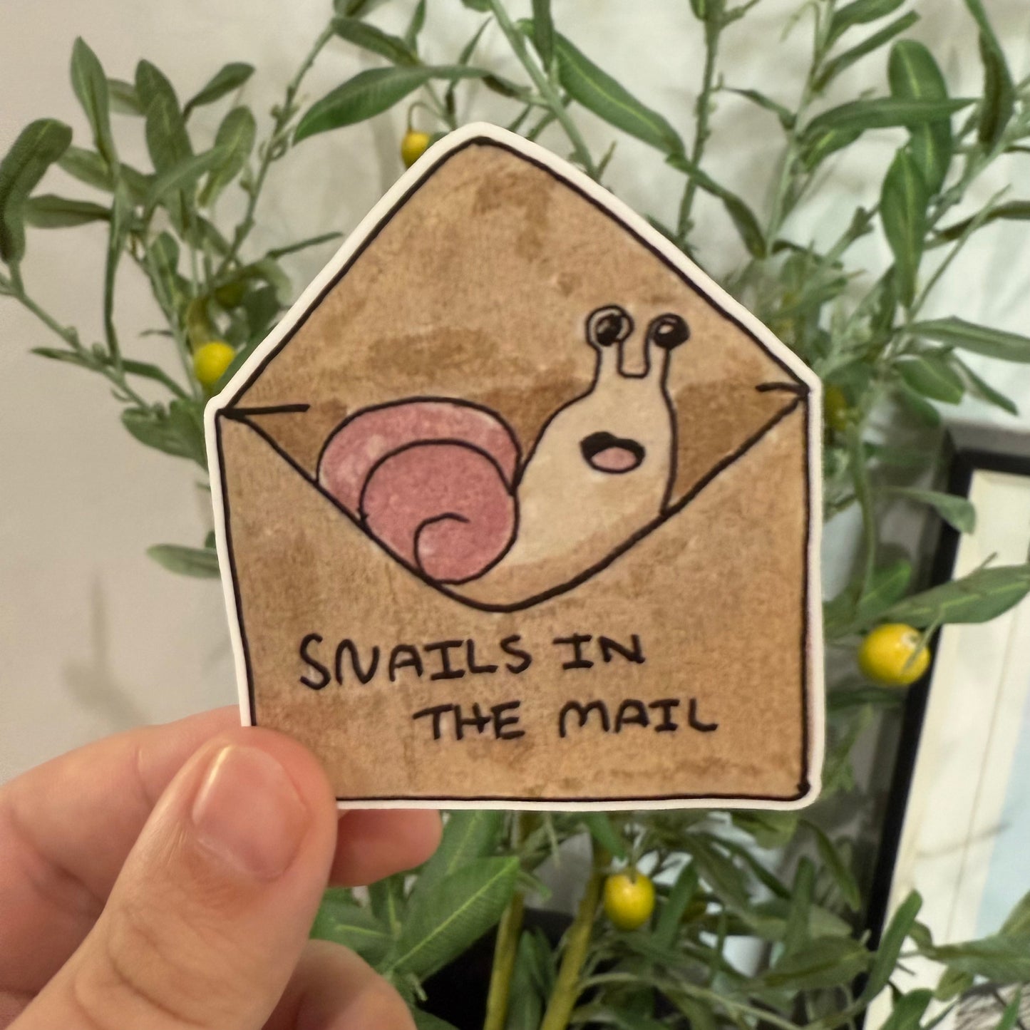 Snails in the Mail | Single Sticker
