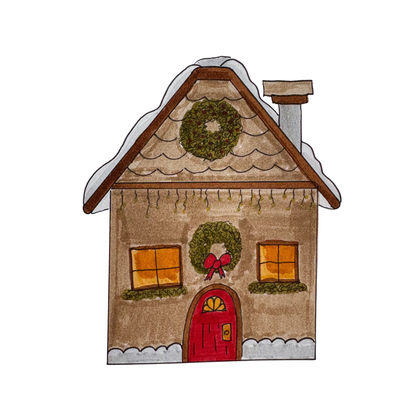 Holiday Village Sticker Sheet