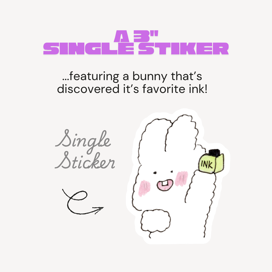 August Sticker Club | Bunnies Who Journal