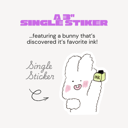 August Sticker Club | Bunnies Who Journal