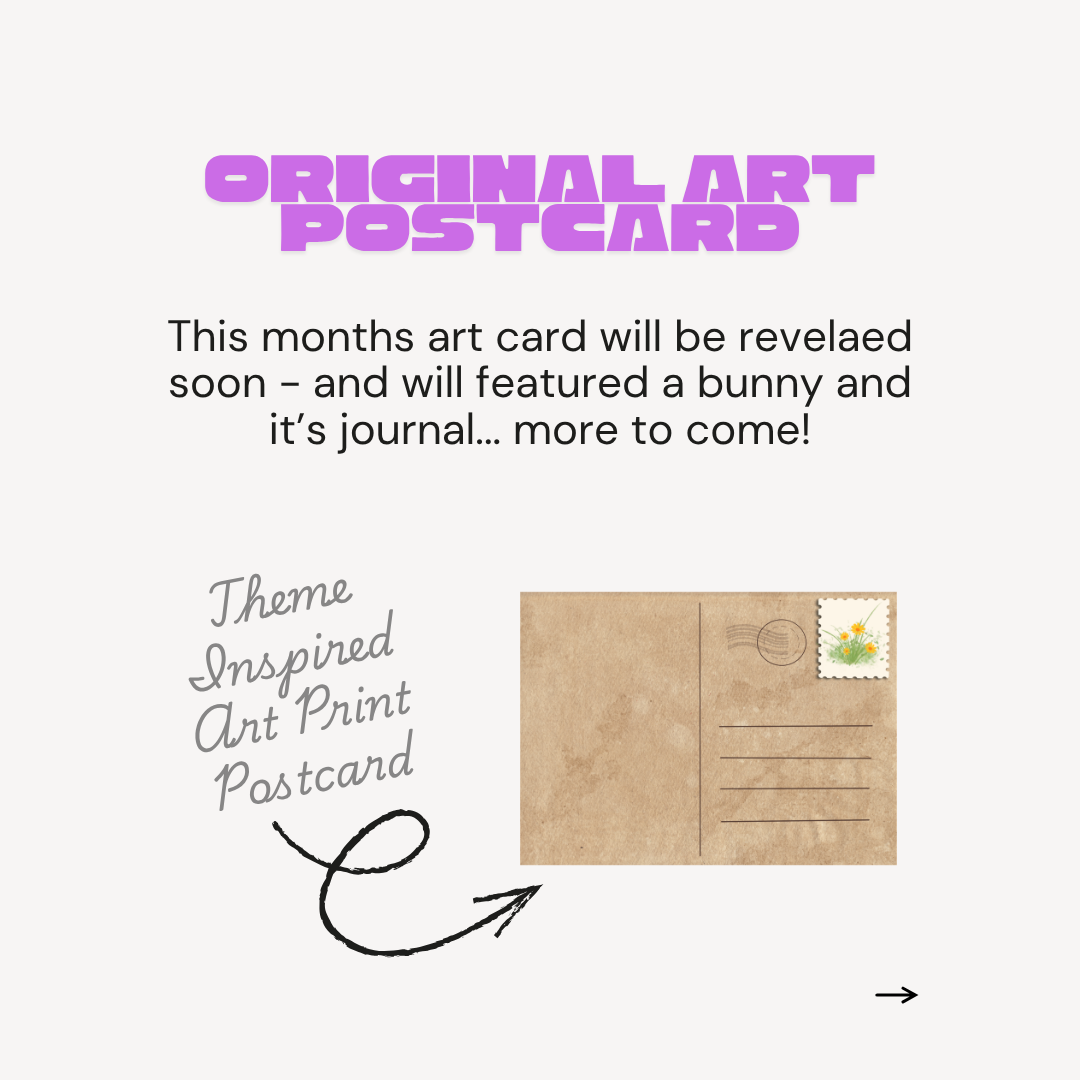 August Sticker Club | Bunnies Who Journal