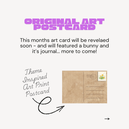 August Sticker Club | Bunnies Who Journal