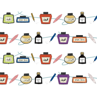 (PRE-ORDER) Pens & Inks | Washi Tape