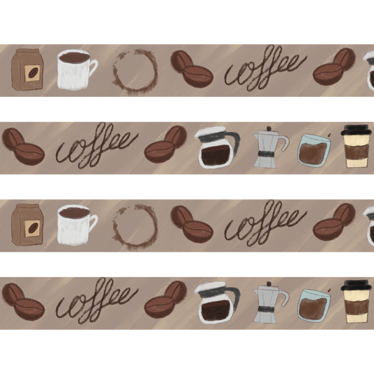 (PRE-ORDER) Coffee Lovers | Washi Tape