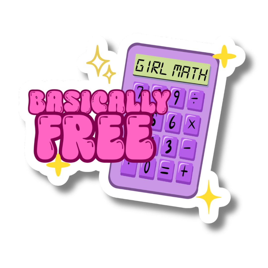 Girl Math | Single Sticker