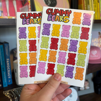 Gummy Bears | Sticker Sheet