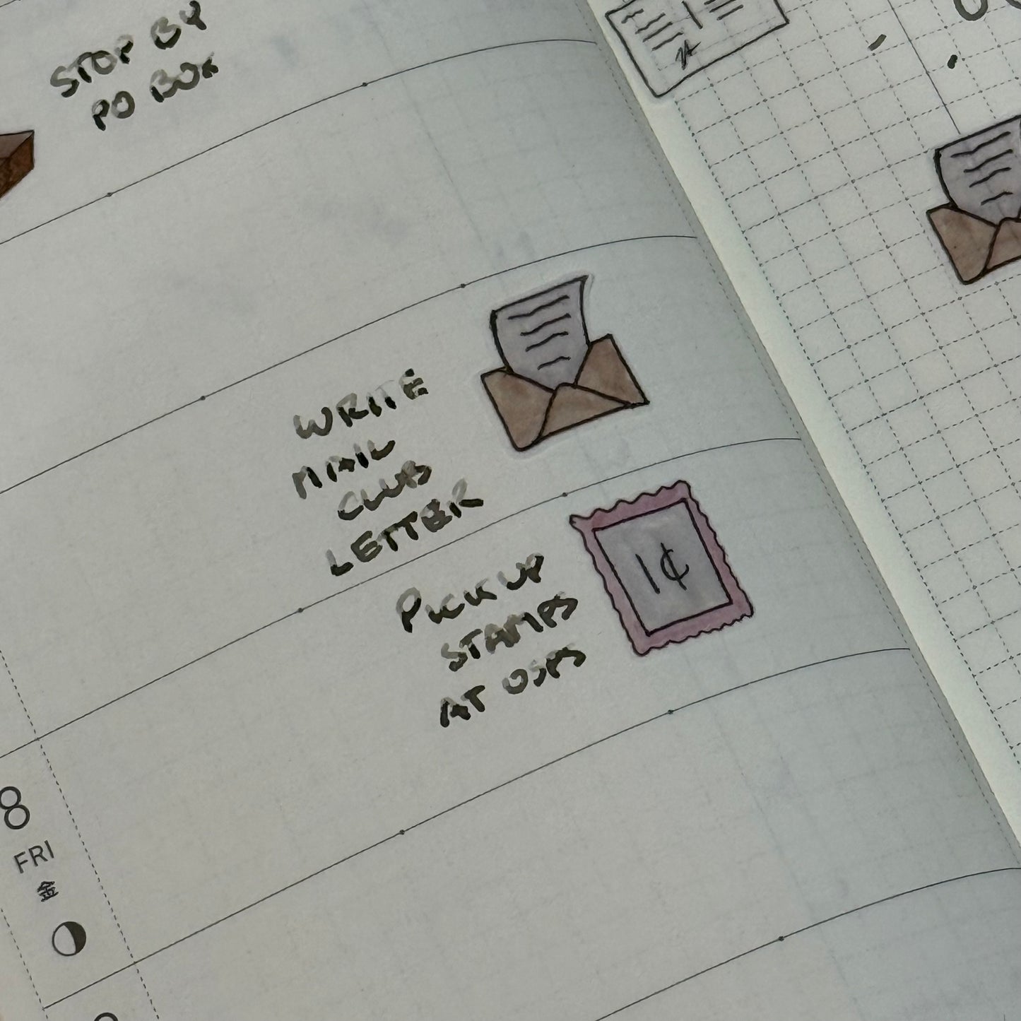 Mail Time | Washi Sticker Sheet