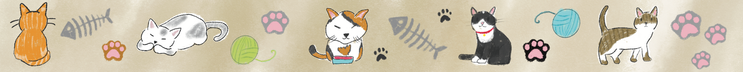 Cattitude | Washi Tape