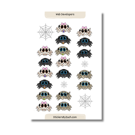 Web Developers | Sticker Sheet
