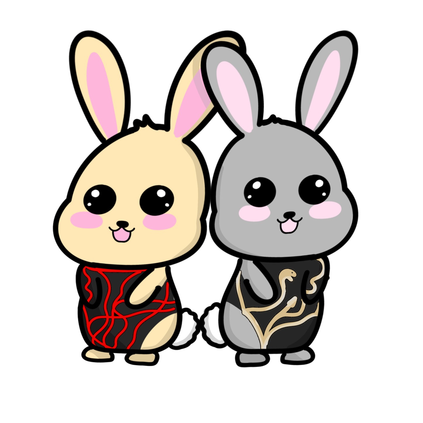 Reputation Era Bunnies | Single Sticker