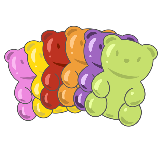 Gummy Bears | Single Vinyl Sticker