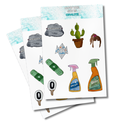 Opalite Sticker Sheet
