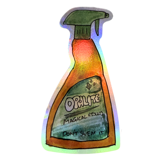 Opalite Single Holo Vinyl Sticker