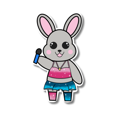 1989 Bunny | Hare-ras Tour Series | Single Sticker