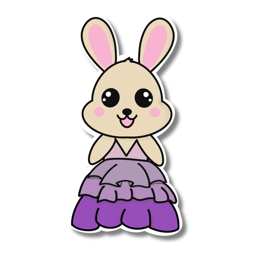 Speak Bunny | Hare-ras Tour Series Sticker | Single Sticker